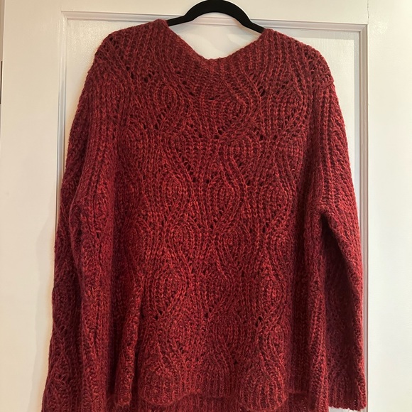 Beautiful red Italian knit pullover - Picture 2 of 4